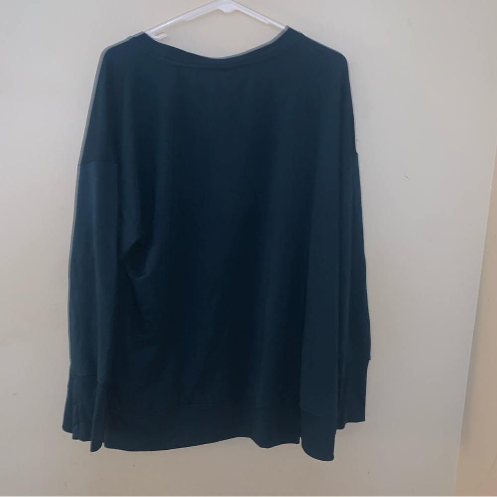 Vila Milano Green Beaded Wool Sweater Size Large